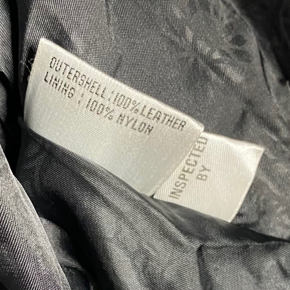 Global Identity Vintage 80’s Leather Crop Jacket - Picture 13 of 15